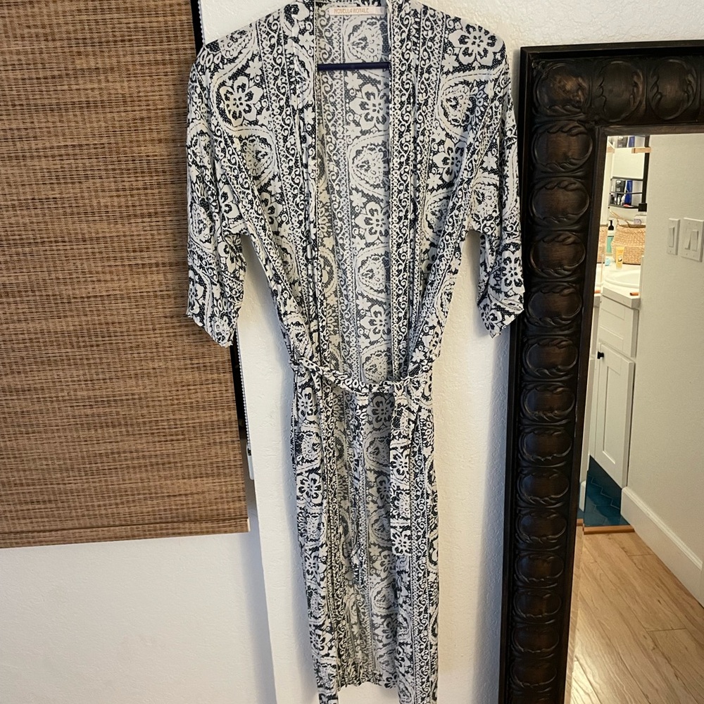 Novella Royale The Jane Robe in Vanilla Bordeaux